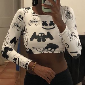 Long Sleeved Crop Top